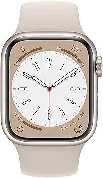 Amazon.com: Apple Watch Series 8 [GPS, 45mm] - Starlight